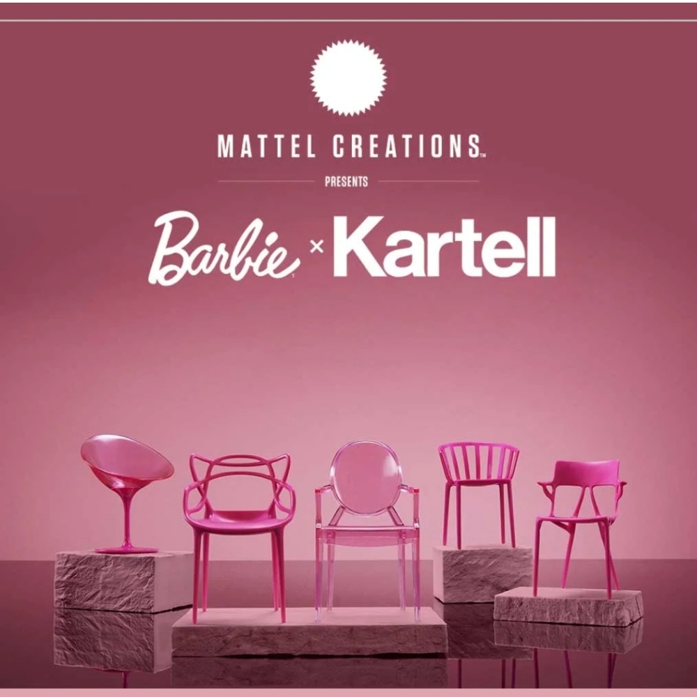 Barbie x Kartell 5-piece Iconic Chairs (Limited Edition)